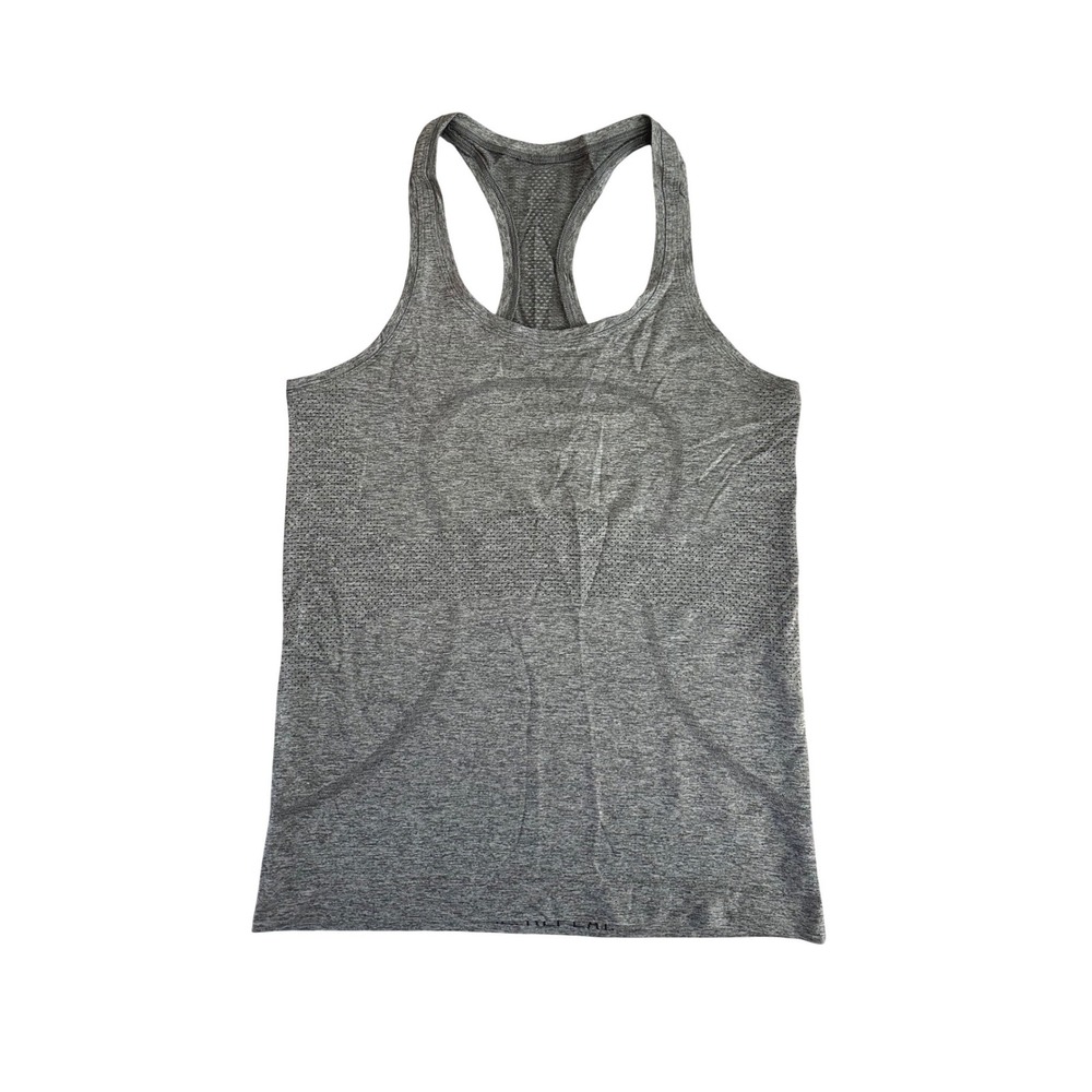 Lululemon Swiftly Tech Racerback Tank Top 2.0 Gray Size 8